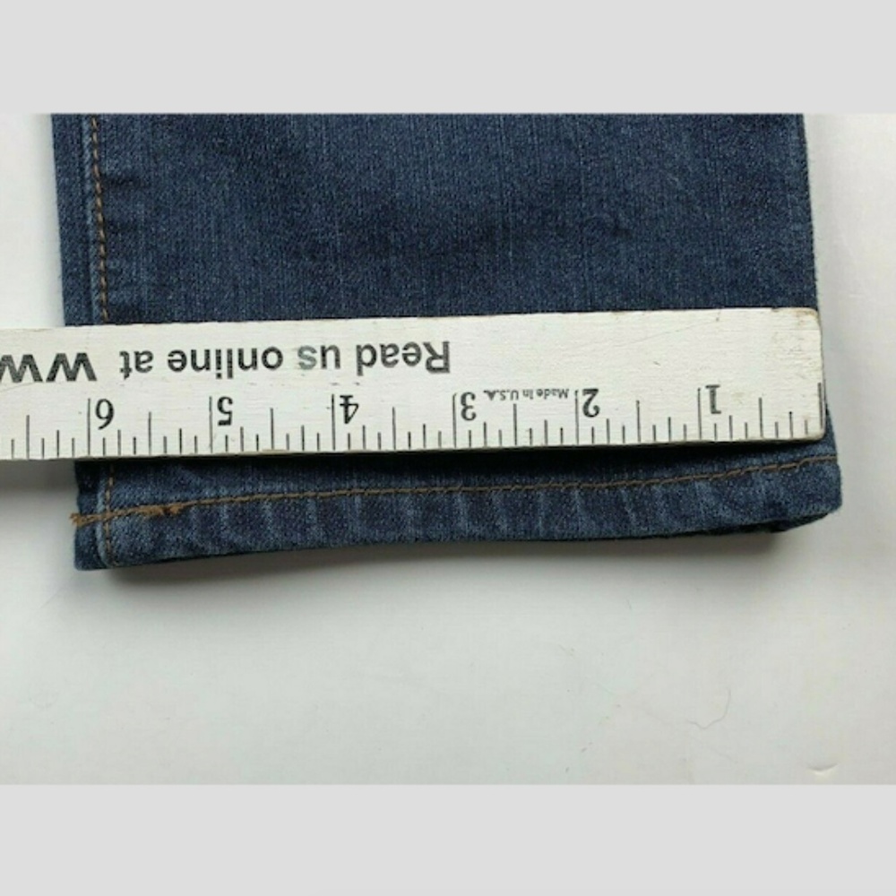 dELiA*s Morgan Dark Denim Capri Jeans - Picture 5 of 8